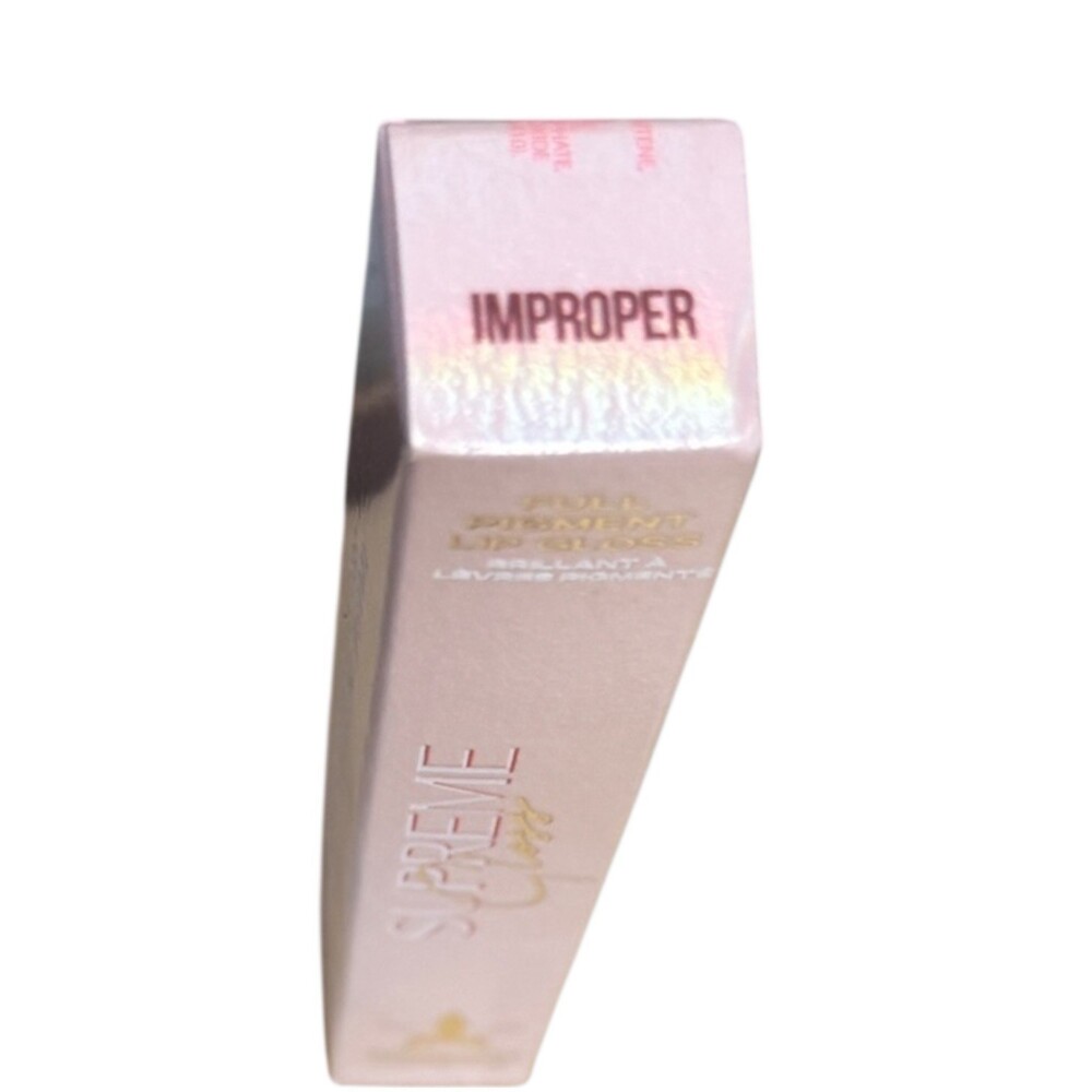Jeffree Star Improper Full Pigment Supreme Lip Gloss New In Box - Picture 4 of 4